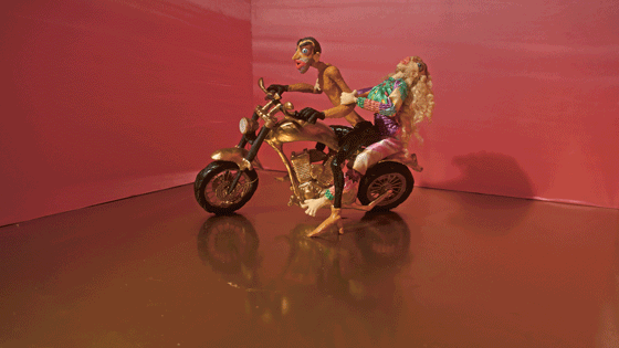 Nathalie Djurberg og Hans Berg, Worship, 2016. Courtesy kunstneren og Lisson Gallery (detalje)