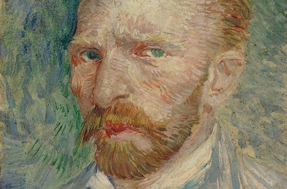 Vincent van Gogh - selvportræt 1887 - coll. Kröller Müller Museum Otterlo