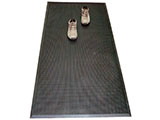 Måtte Ergo Fingertip sort 0,9x1,8 m.