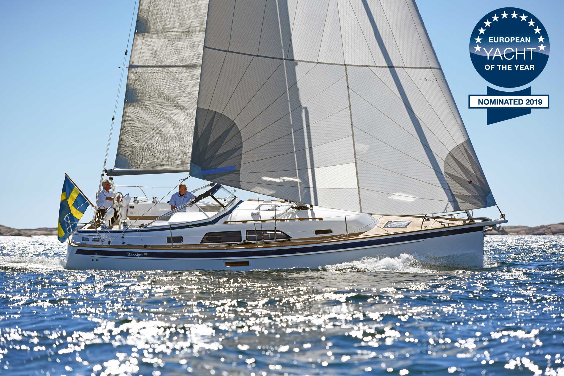 Hallberg-Rassy 340 nominated for European Yacht of the Year