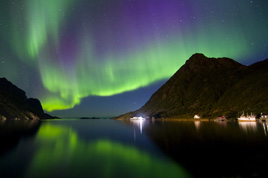 De los mejores años para ver Auroras Boreales en Noruega