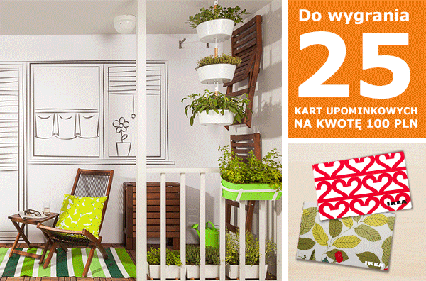 Do wygrania 25 kart upominkowych na kwotę 1oo PLN