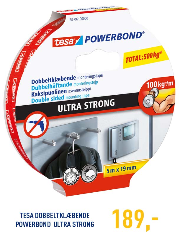 KØB TESA POWERBOND ULTRA STRONG HER