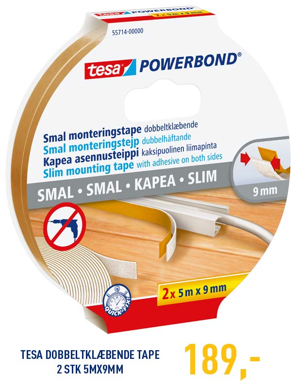 KØB TESA POWERBOND TAPE HER