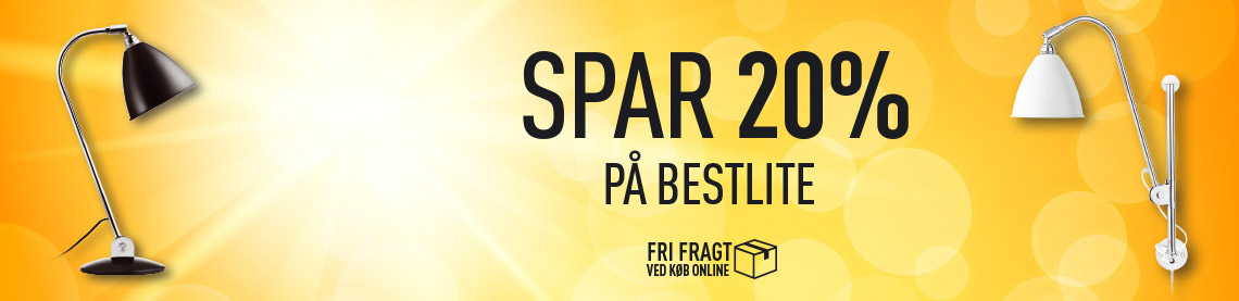 Spar 20 % på Bestlite her