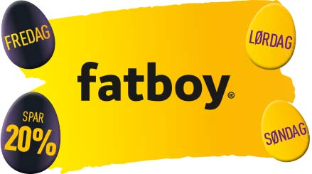 Se alle Fatboy tilbuddene her