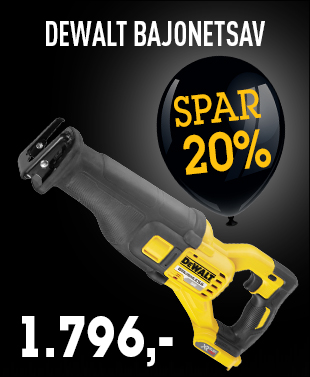 Køb DeWalt bajonetsav online her