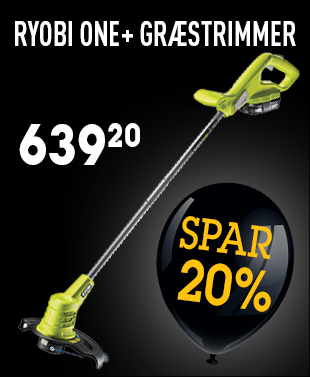 Køb Ryobi trimmer online her