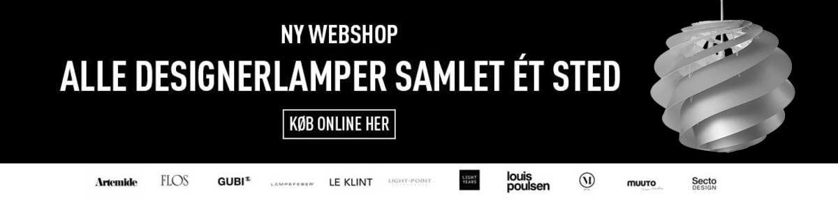 BESØG VORES FLOTTE ONLINE LAMPESHOP