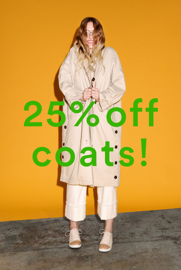25% off coats
