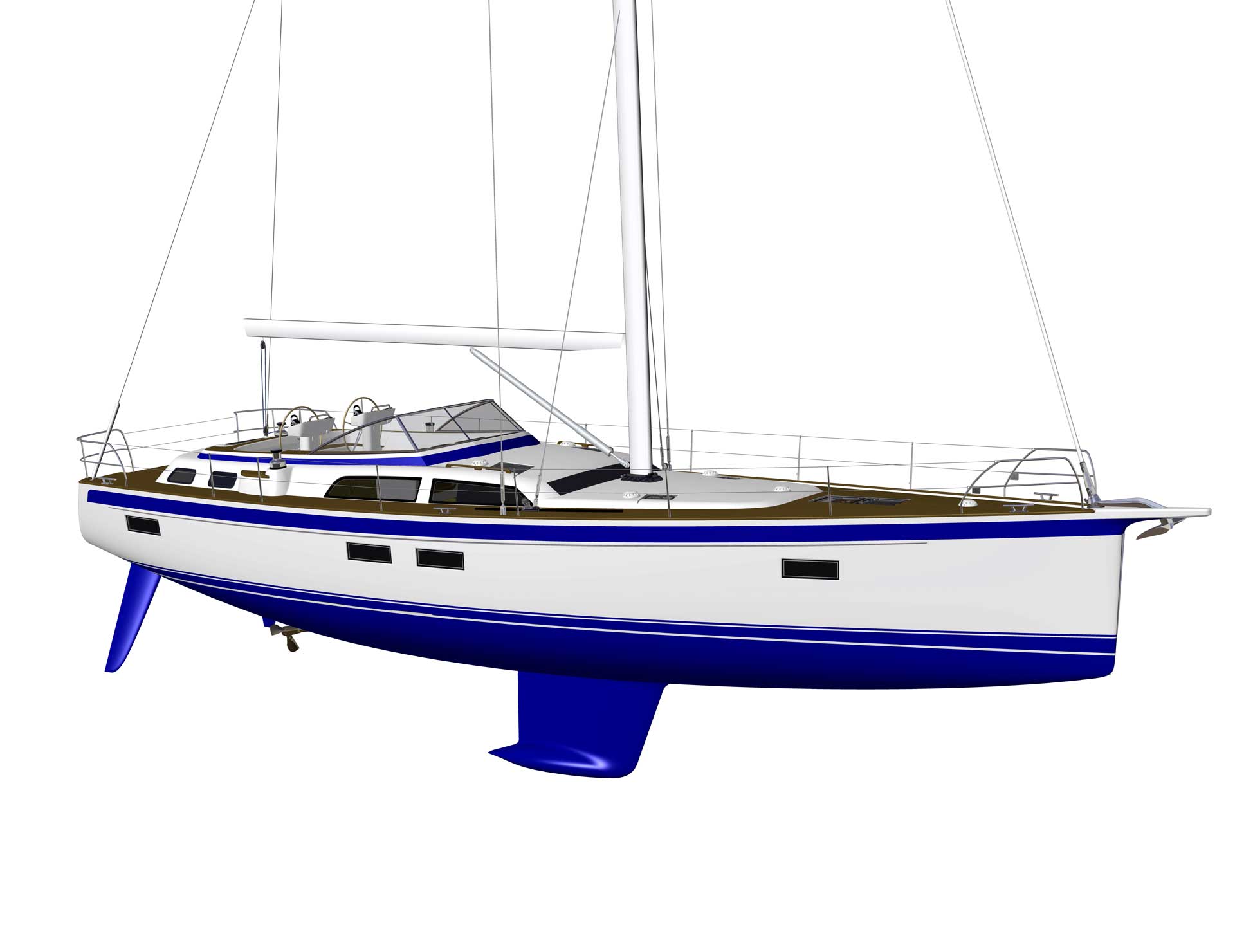 Hallberg-Rassy 340, 40C, 44 and the world premiere 50 at Boot Düsseldorf 23-31 January 2021